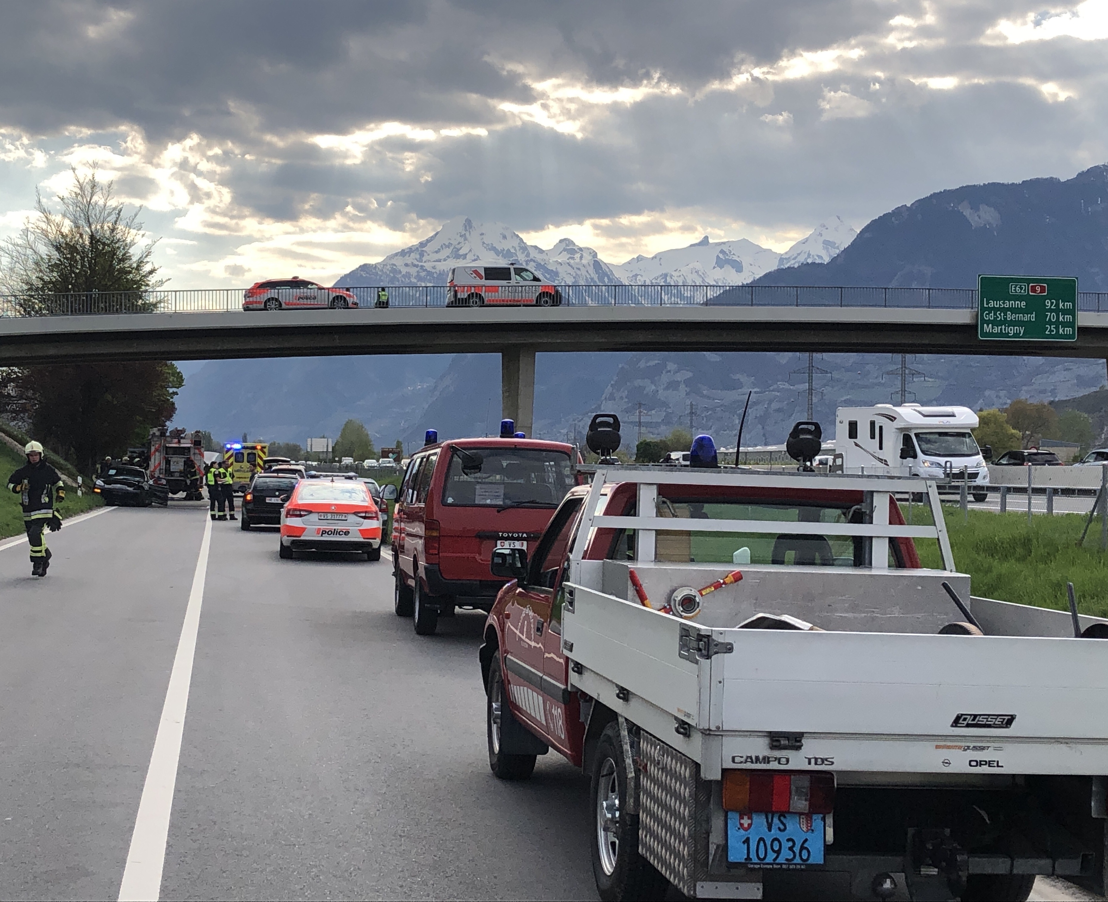 Accident mortel de circulation à Sion: la Police cantonale lance un appel à témoins